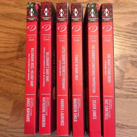 6 NWT Harlequin Desire Paperback Romance Novels - Picture 6 of 6